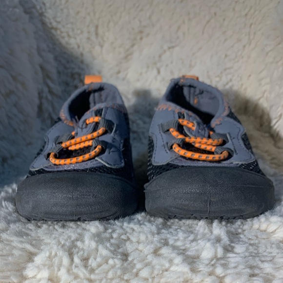 Carter's Shoes Carters Water Shoes Grey Black And Orange Size 5